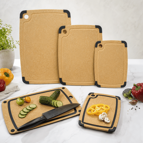 wood fiber cutting board Silicone Anti-Slip Collection