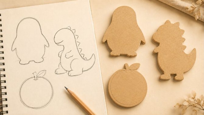 Custom Children Board made from sketch, mascot or brand character design